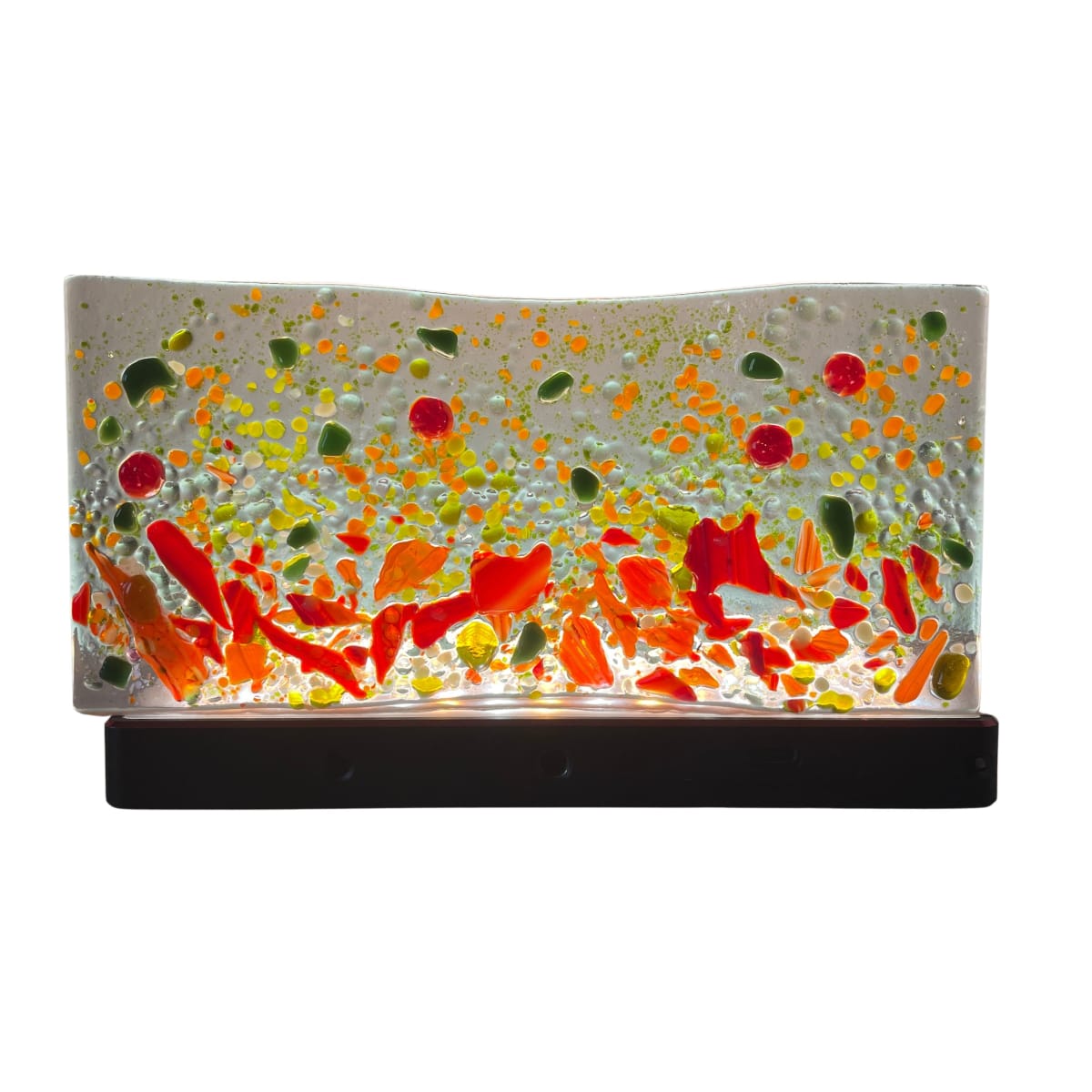Wave by Linda Harris — Fused glass