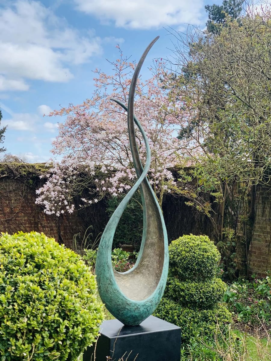 Notes in Music II by Lucy Lutyens — Bronze