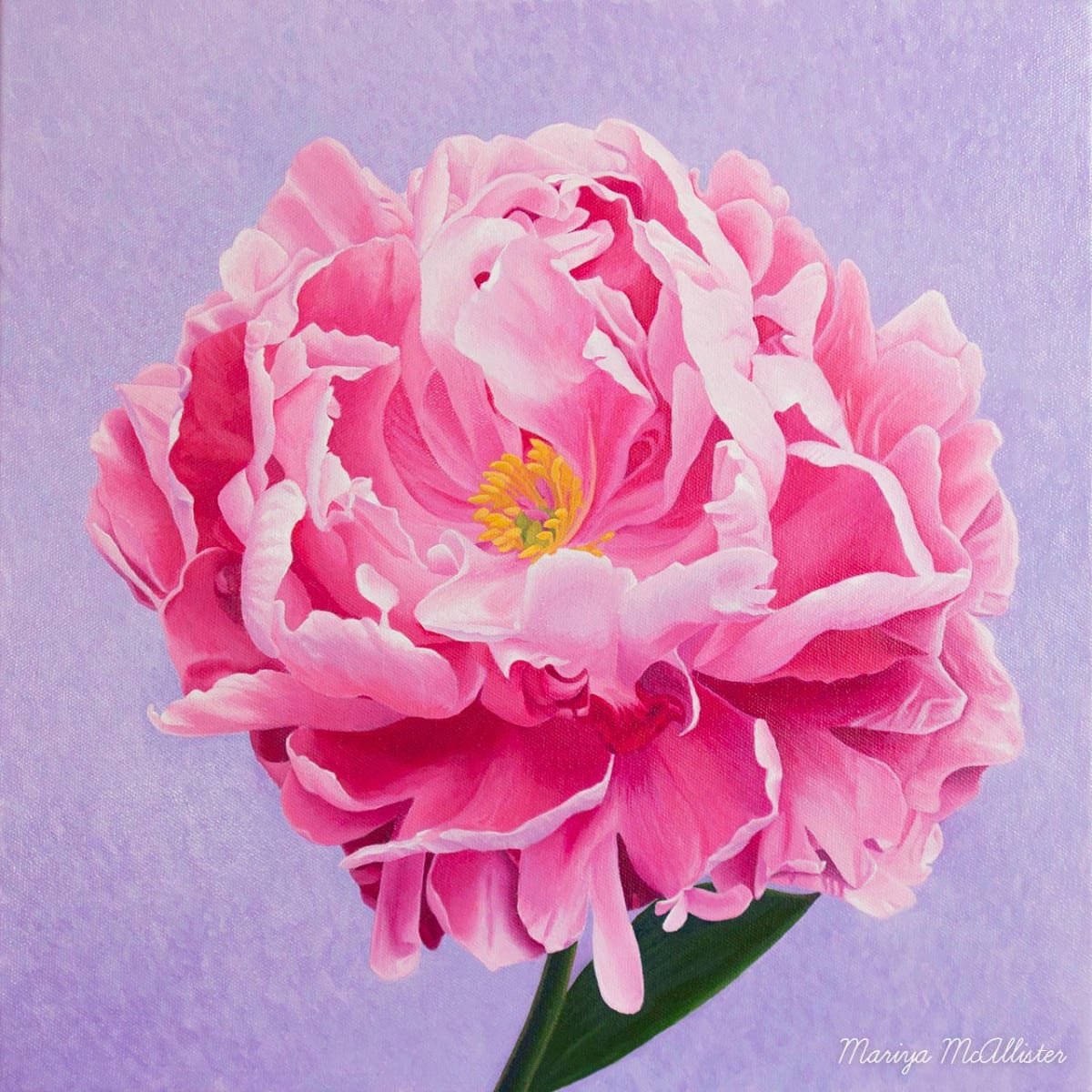 Beauty by Mariya McAllister — Acrylics on canvas