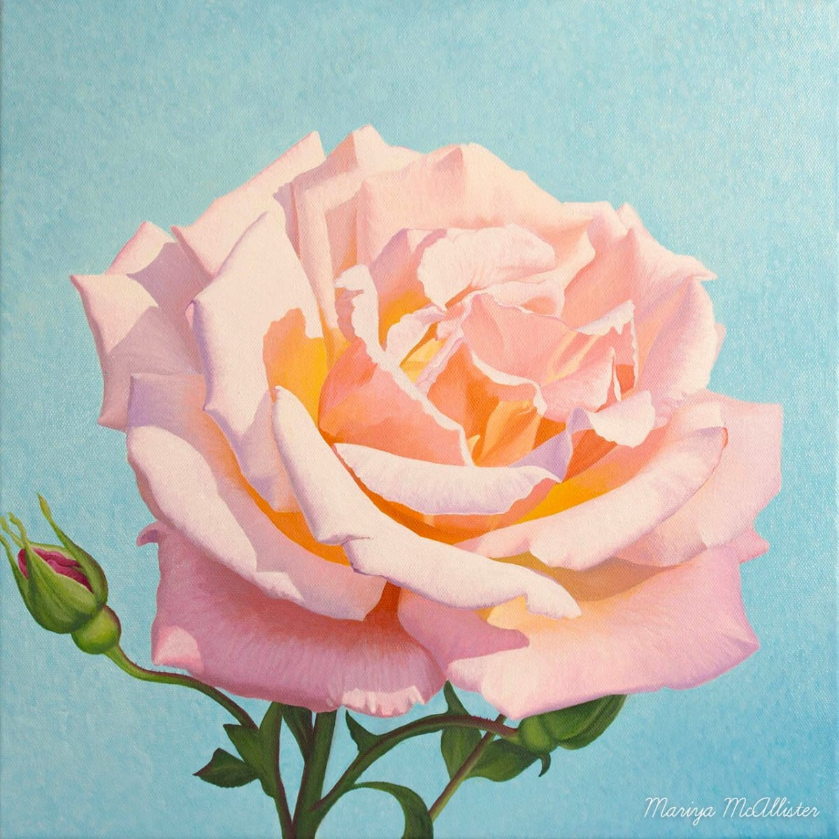 Compassion by Mariya McAllister — Acrylics on canvas