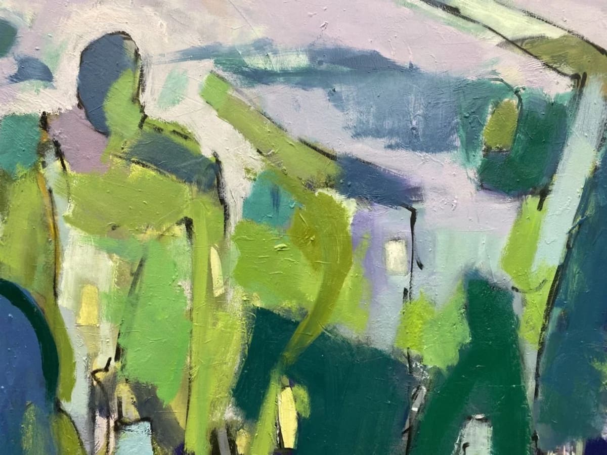 Oil painting by Martin Kinnear