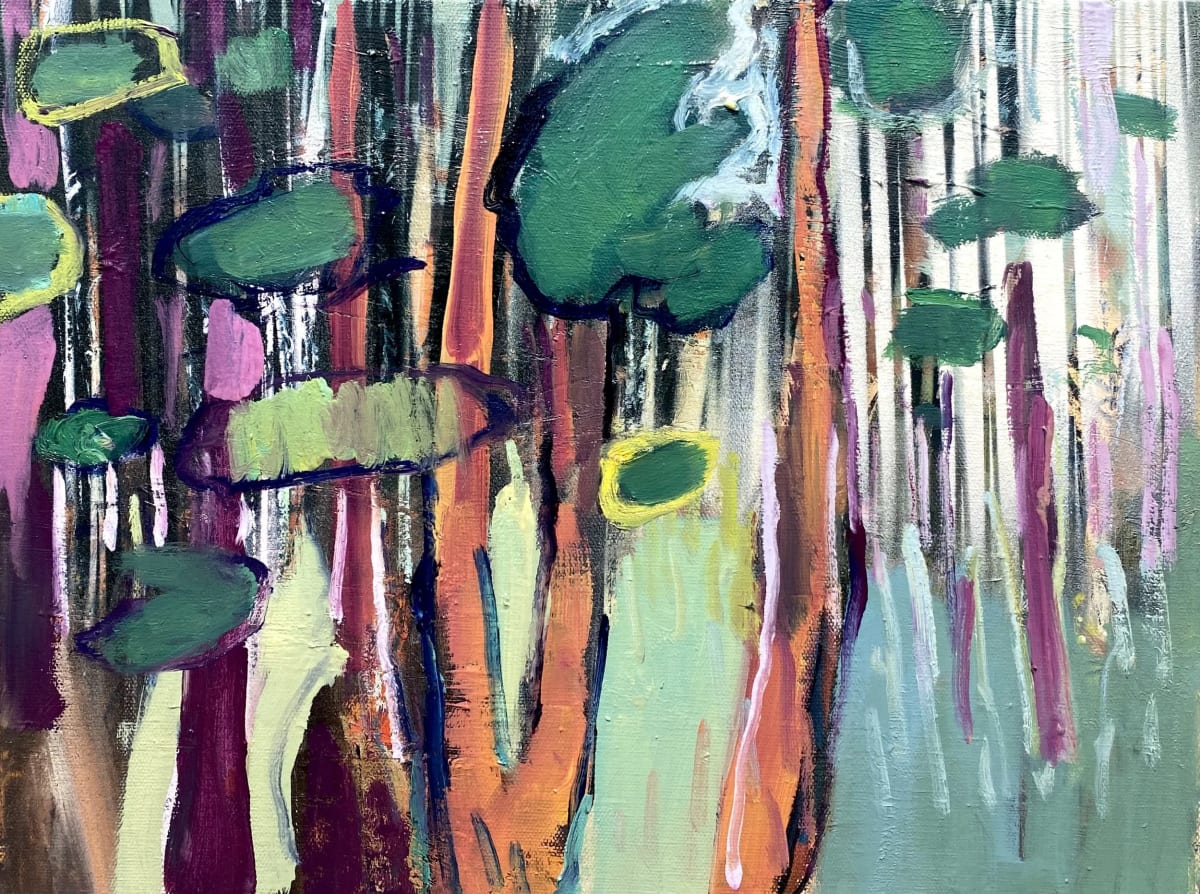 Oil painting by Martin Kinnear