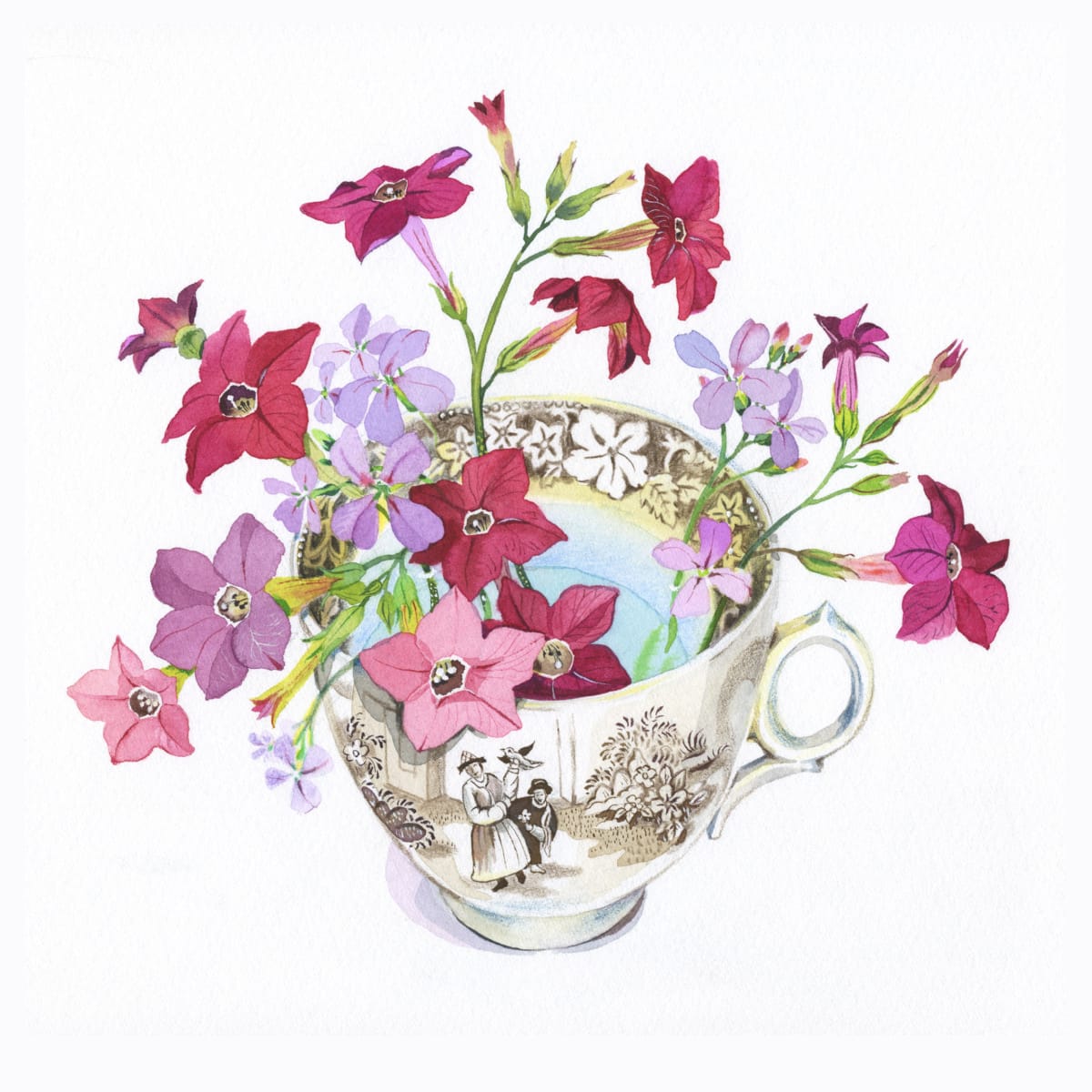 Watercolour painting by Mary Woodin