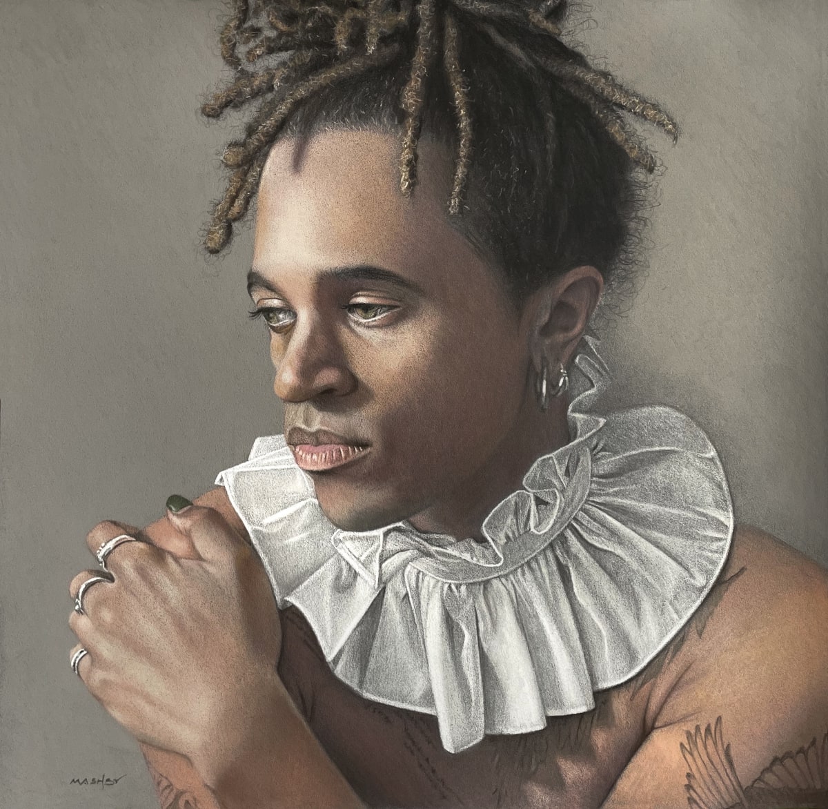 Quietly Becoming by Michele Ashby - Pastel