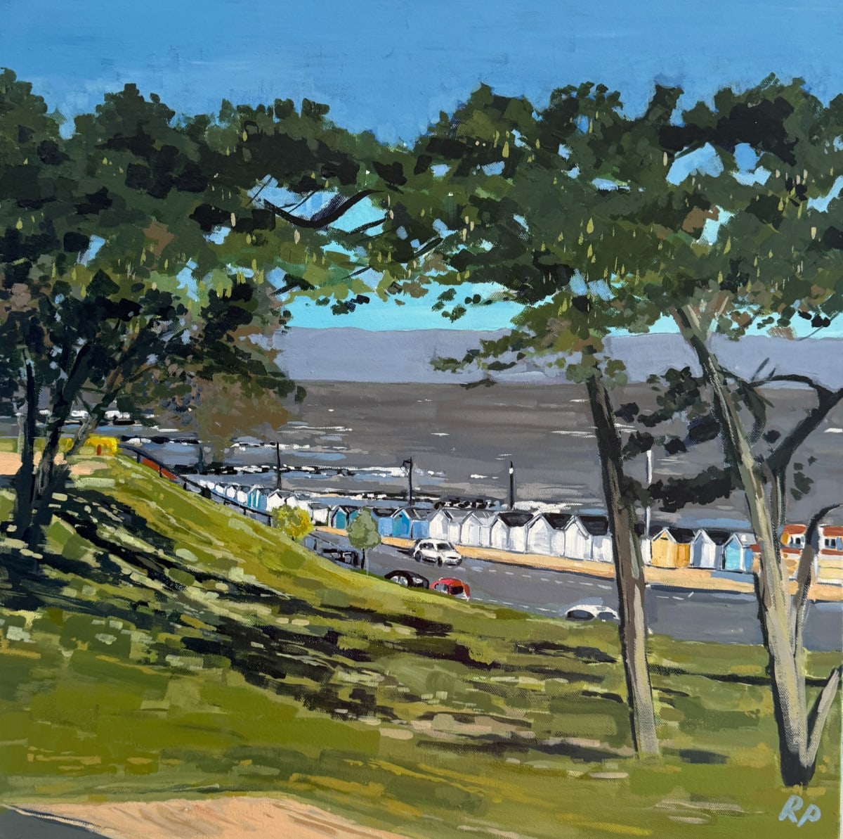 Painting by Rebecca Pomroy