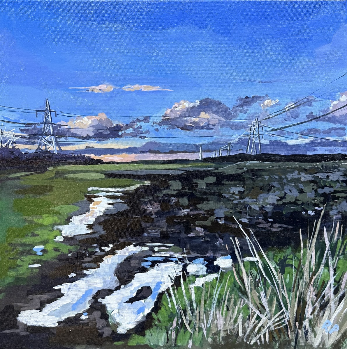 Painting by Rebecca Pomroy