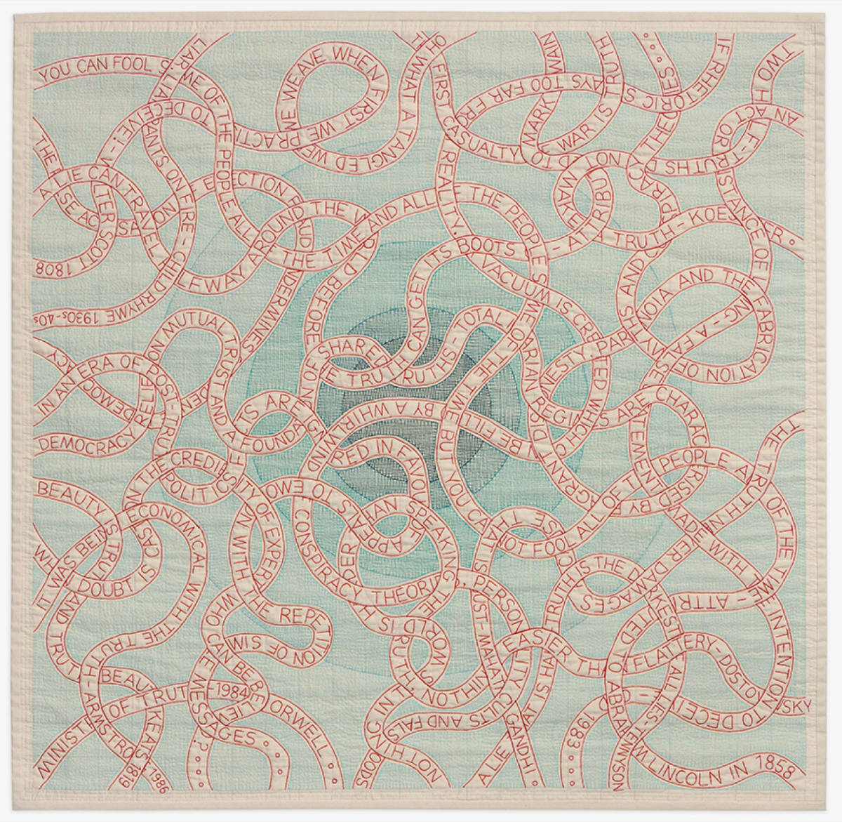 Tangled Web by Sara Impey - Machine-stitched quilt