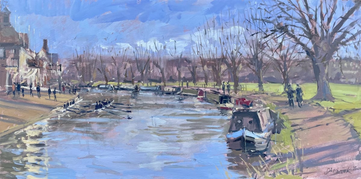 Oil painting by Sarah Allbrook