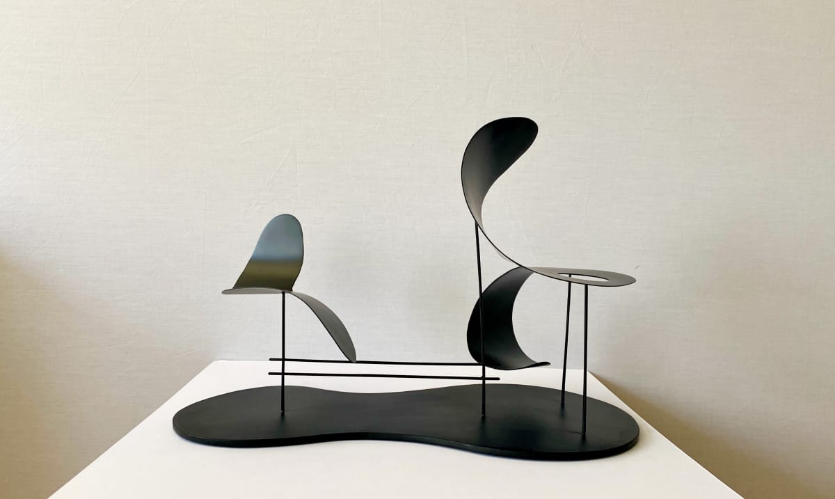 Composition II by Simon Bacon - Steel