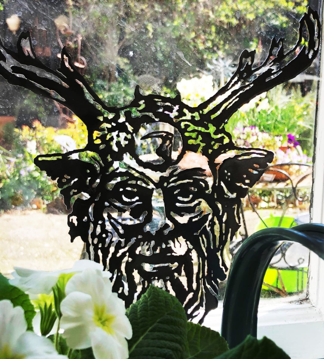 The Green Pan by Spadge Hopkins - Steel