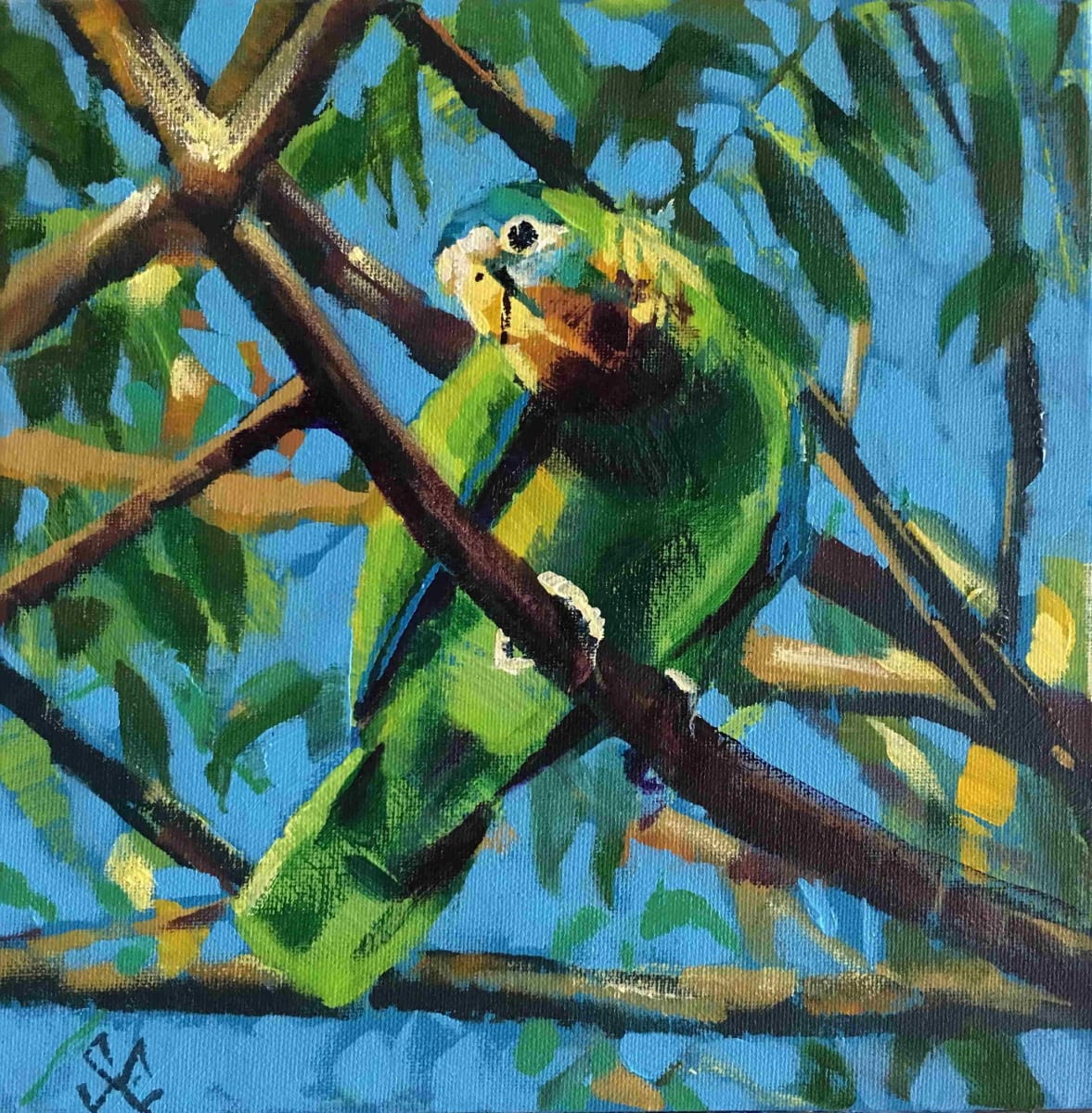Painting by Susan Clare