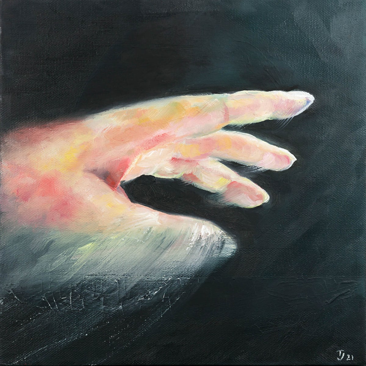Wait by Tina Bullen - Oil on canvas