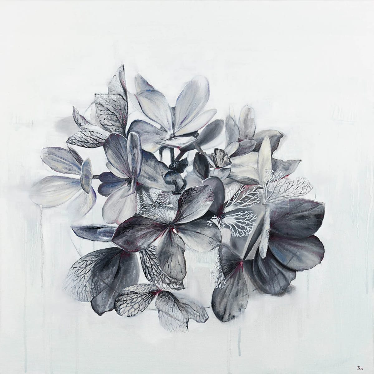 Before & After by Tina Bullen - Oil on canvas