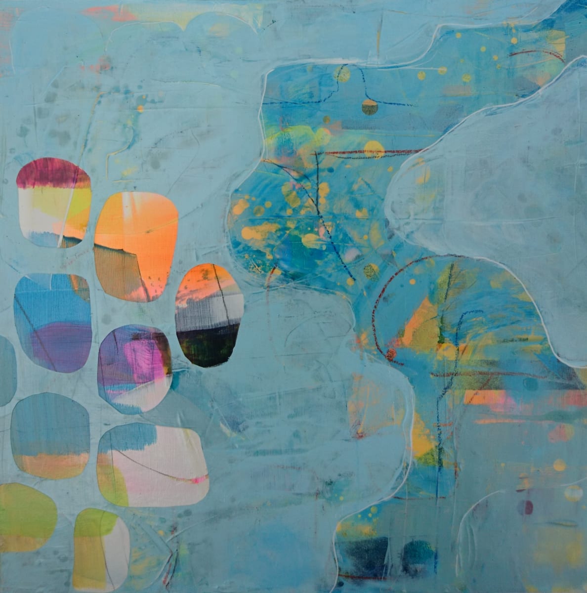 Orchard by Ulrike Behrendt - Mixed media