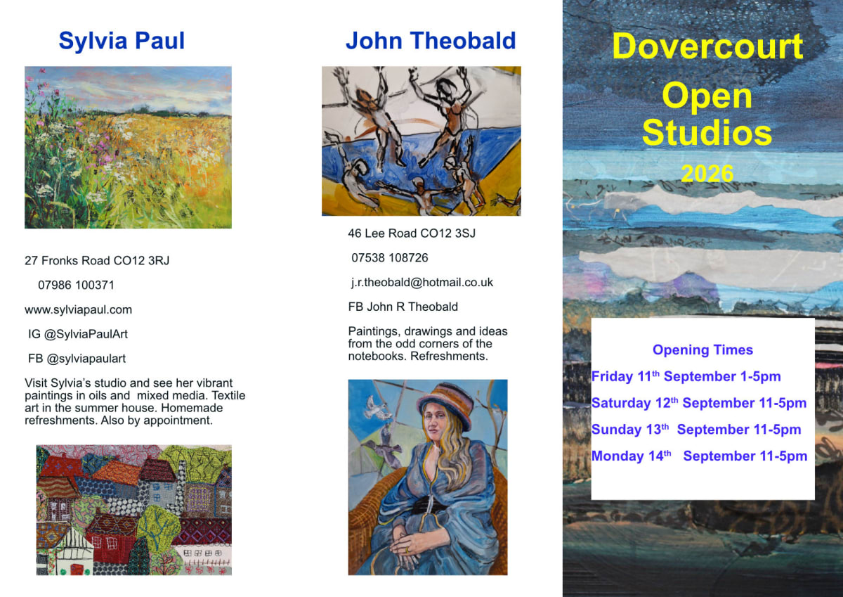 Dovercourt Open Studios 2026 leaflet