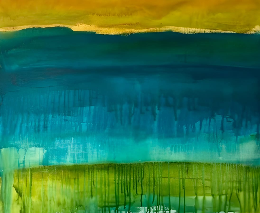 Falling by Ruth Lyne - Painting
