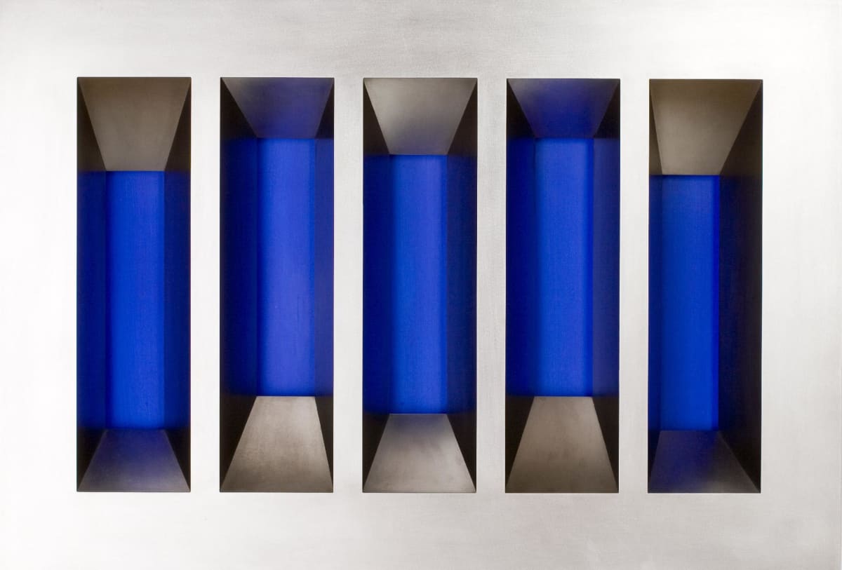 Five Windows with Sky, Derek Morris, 2005
