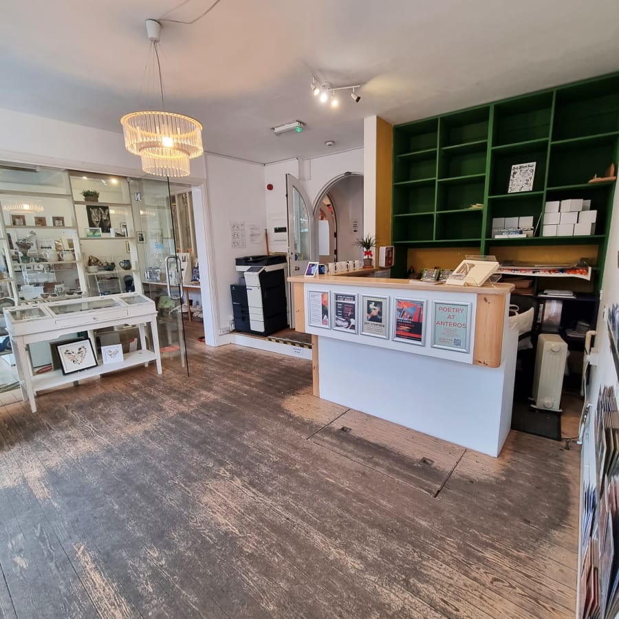 Inside Anteros Arts Foundation, Norwich