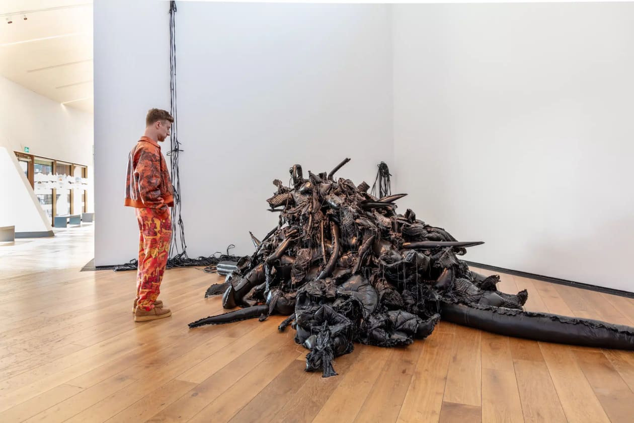 Install View, Rebecca Riess: Lossless, Firstsite. 