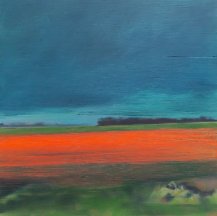 Painting by Ruth Bunnewell from On the Edge at Gallery East
