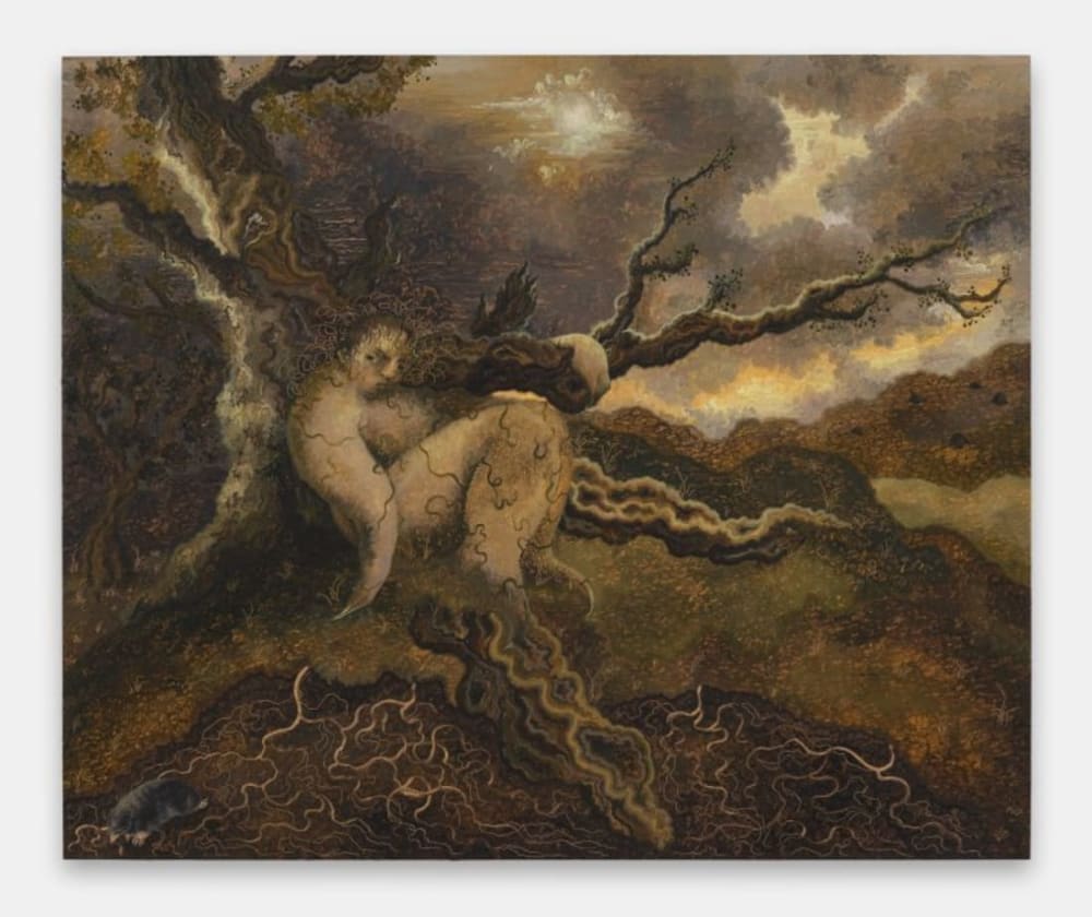 Underling (After Gainsborough) by Georg Wilson - Oil on panel