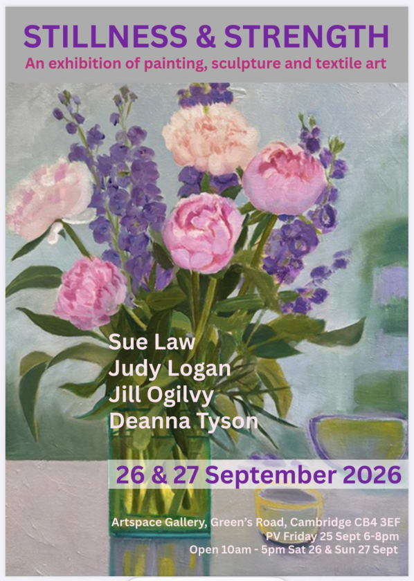 Poster including image by Jill Ogilvy
