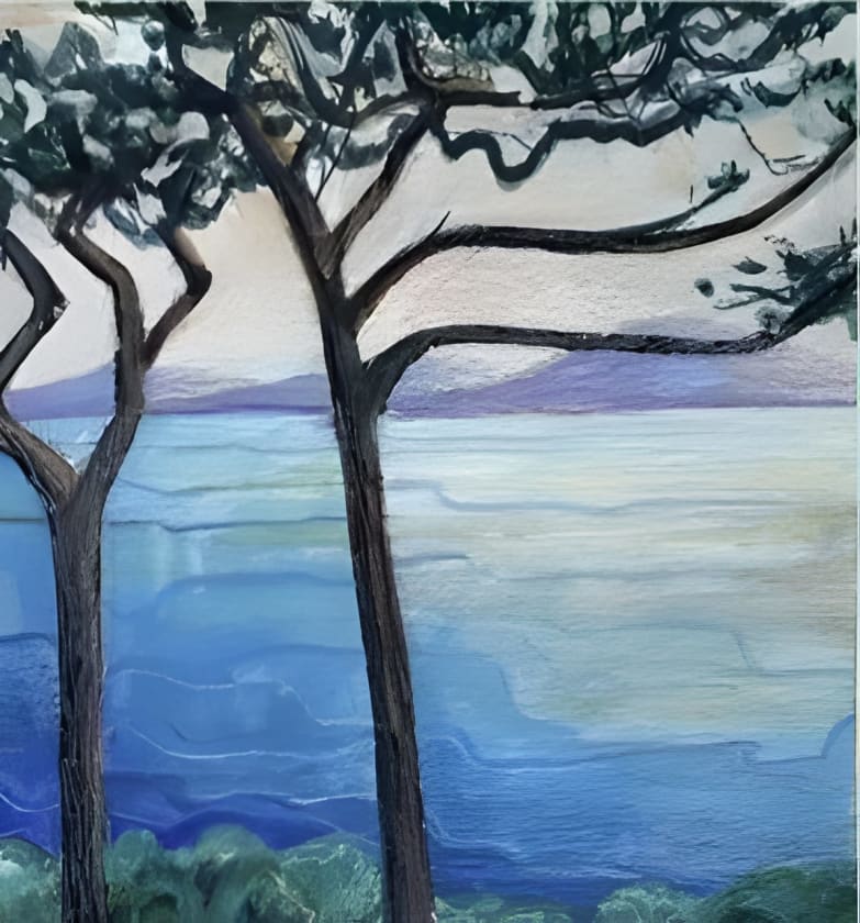 Oil painting by Lizzy May