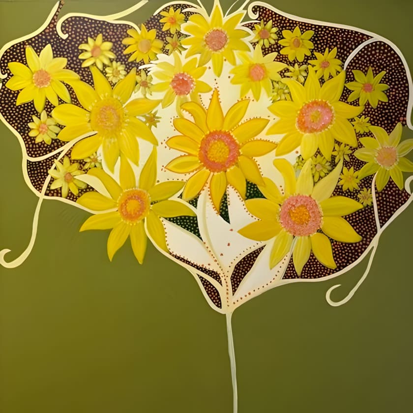 Sunbathing by Corinne Peacock - Acrylic