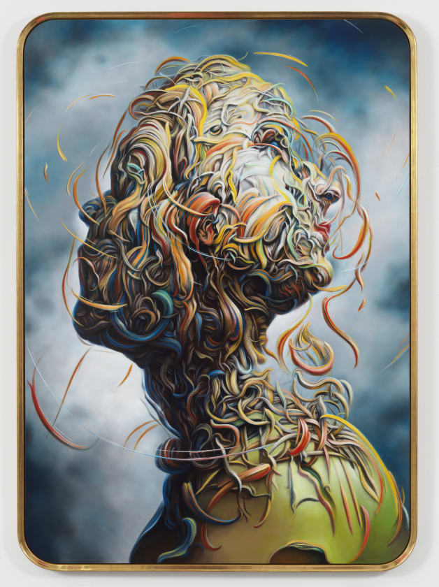 Bikini by Glenn Brown - Oil on panel