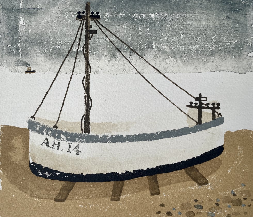 Aldeburgh Boat by Mary Fedden - Lithograph