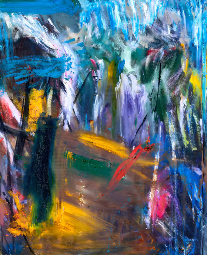 Painting by Tom Lamprell
