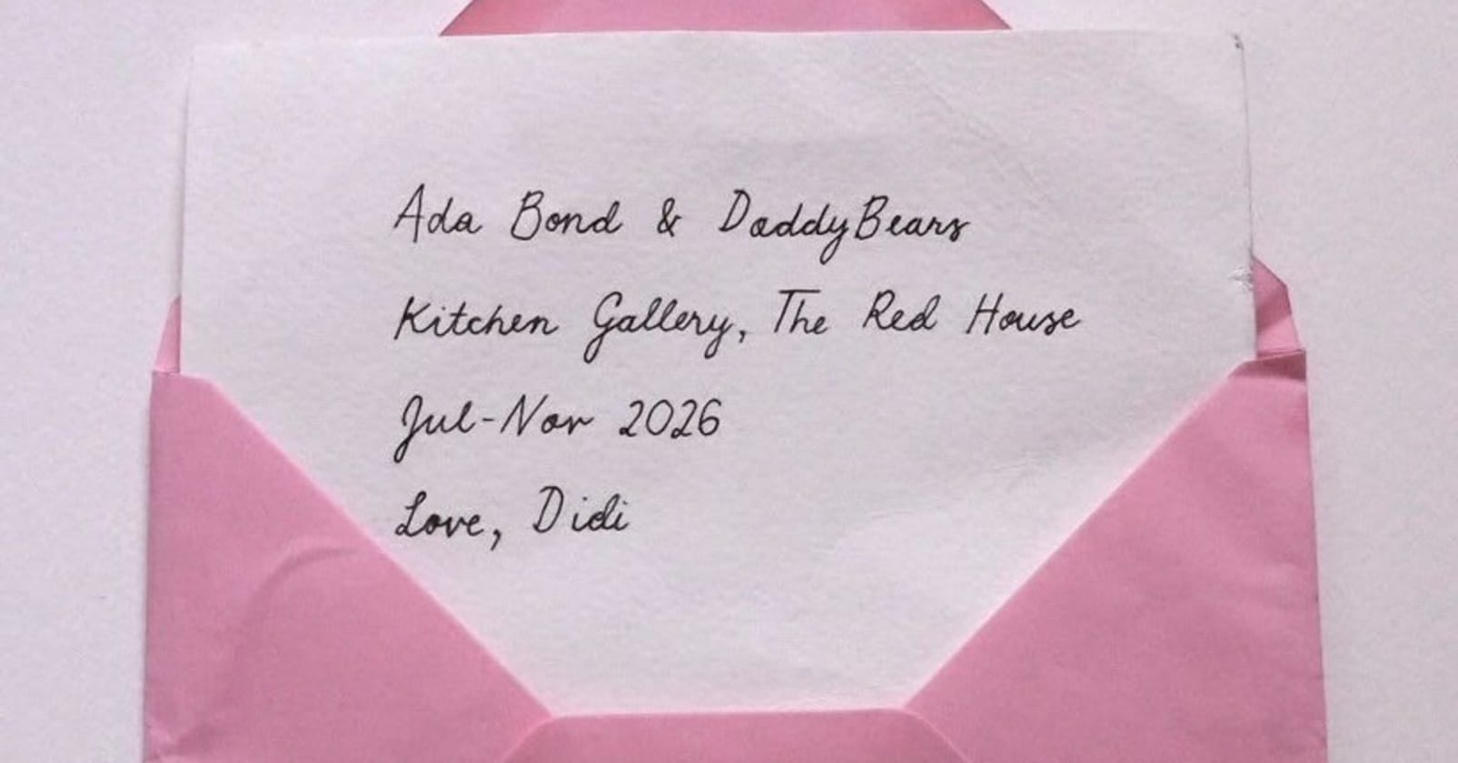 Love, Didi: Ada Bond and DaddyBears — Britten Pears Arts, Snape Maltings