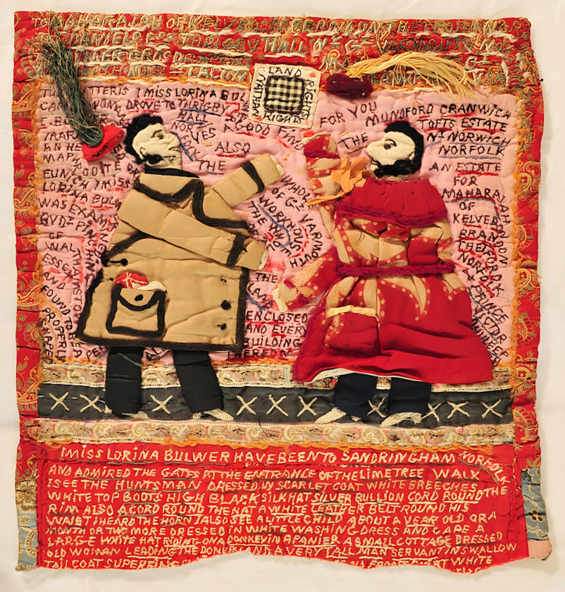 Embroidery by Lorina Bulwer