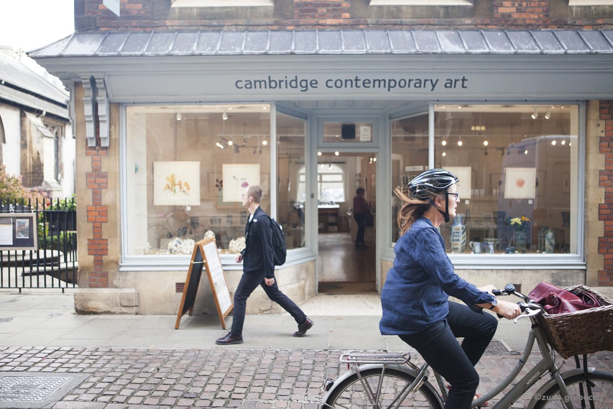 Cambridge Contemporary Art on Trinity Street, Cambridge