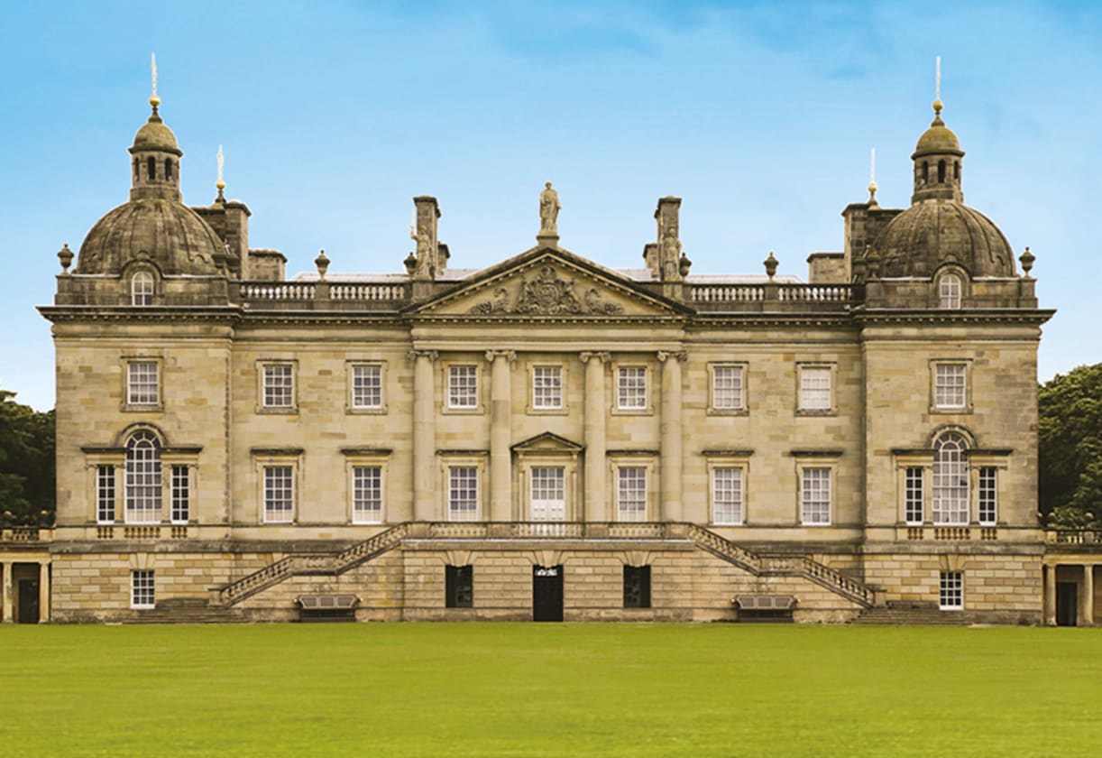 Houghton Hall — the south facade of the Palladian country house