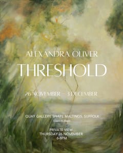 Private View: Alexandra Oliver, Threshold