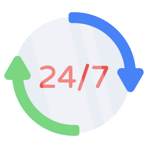 24/7 Availability