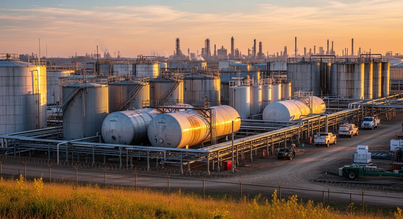 Tank farm strategic asset infrastructure