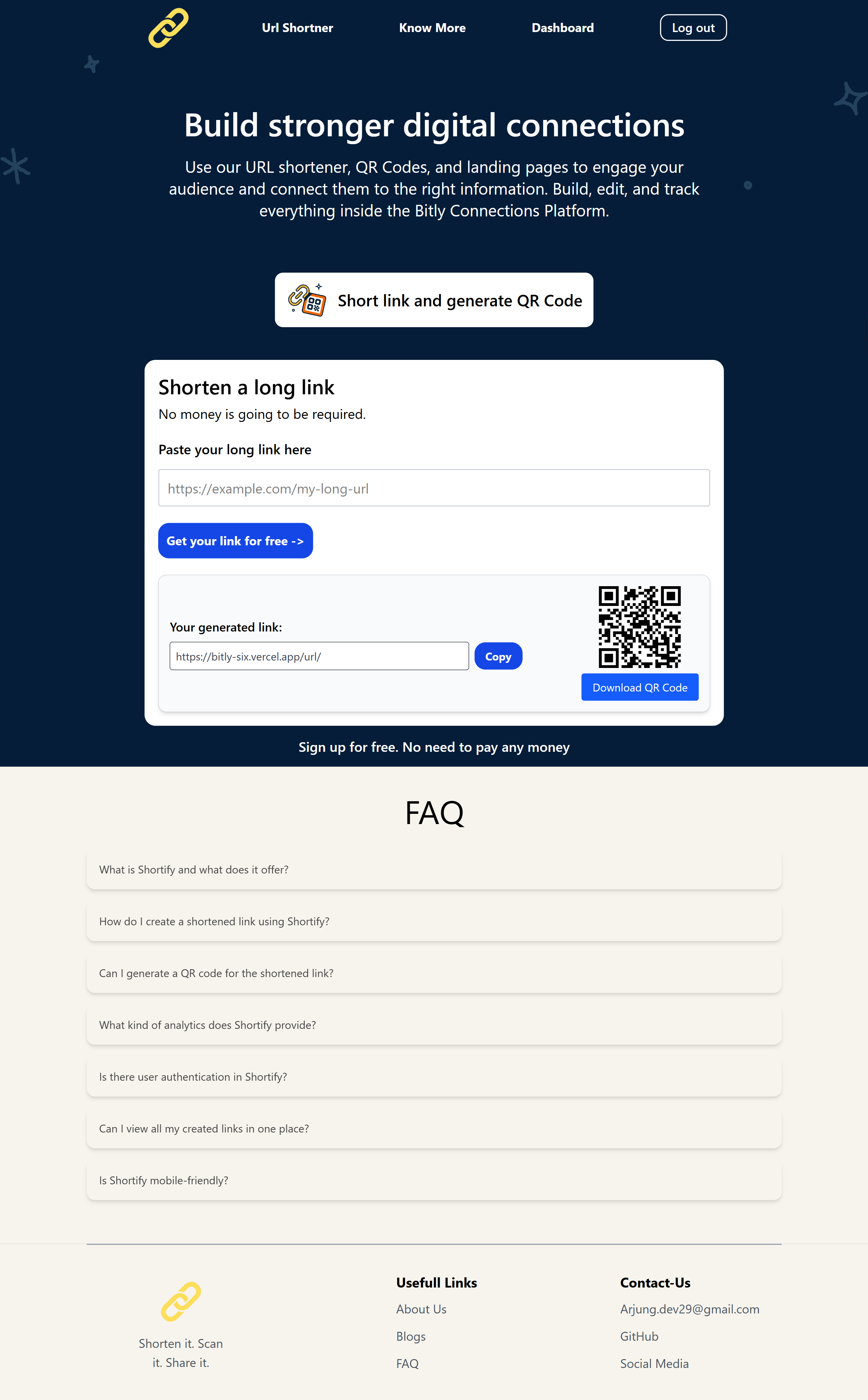URL Shortener Micro-SaaS