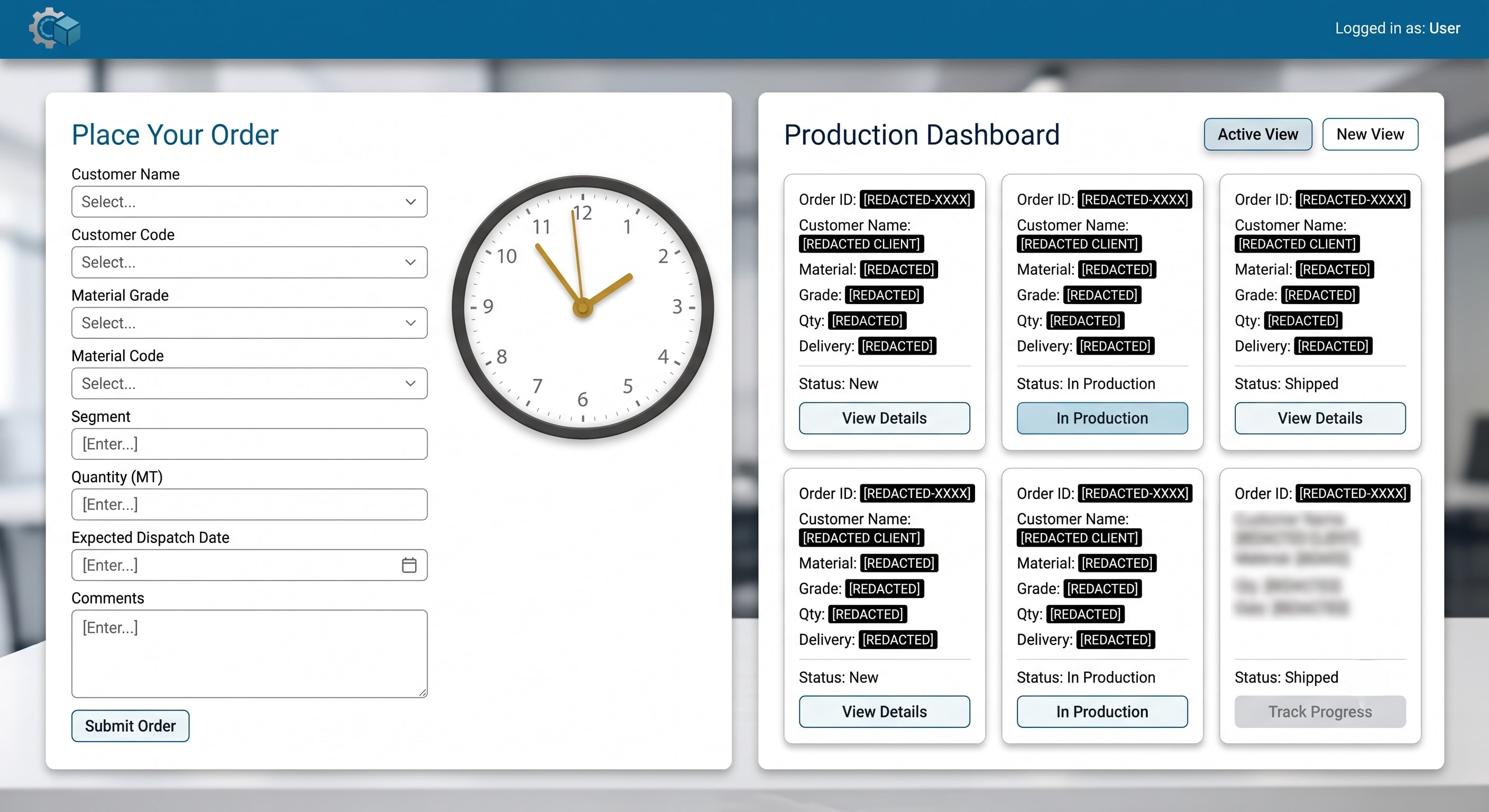 Streamlining the Sales-to-Production Lifecycle with a Custom Order Management System