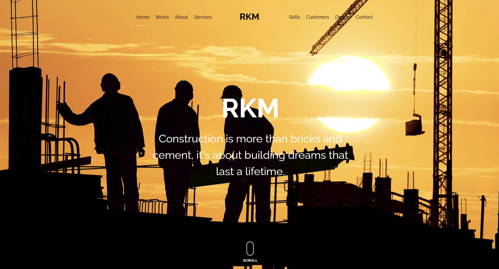 Contractor Portfolio hero