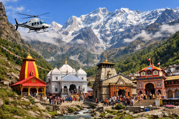 Char Dham VIP & Premium Tour by Helicopter