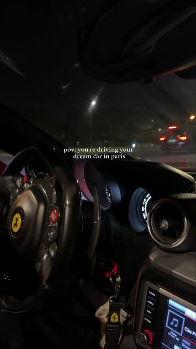 Supercar experience Paris - Evasio client