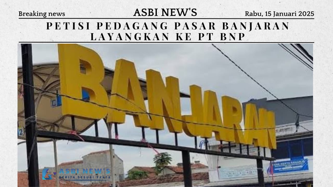 Pedagang Pasar Banjaran Layangkan Petisi Terhadap PT BNP 