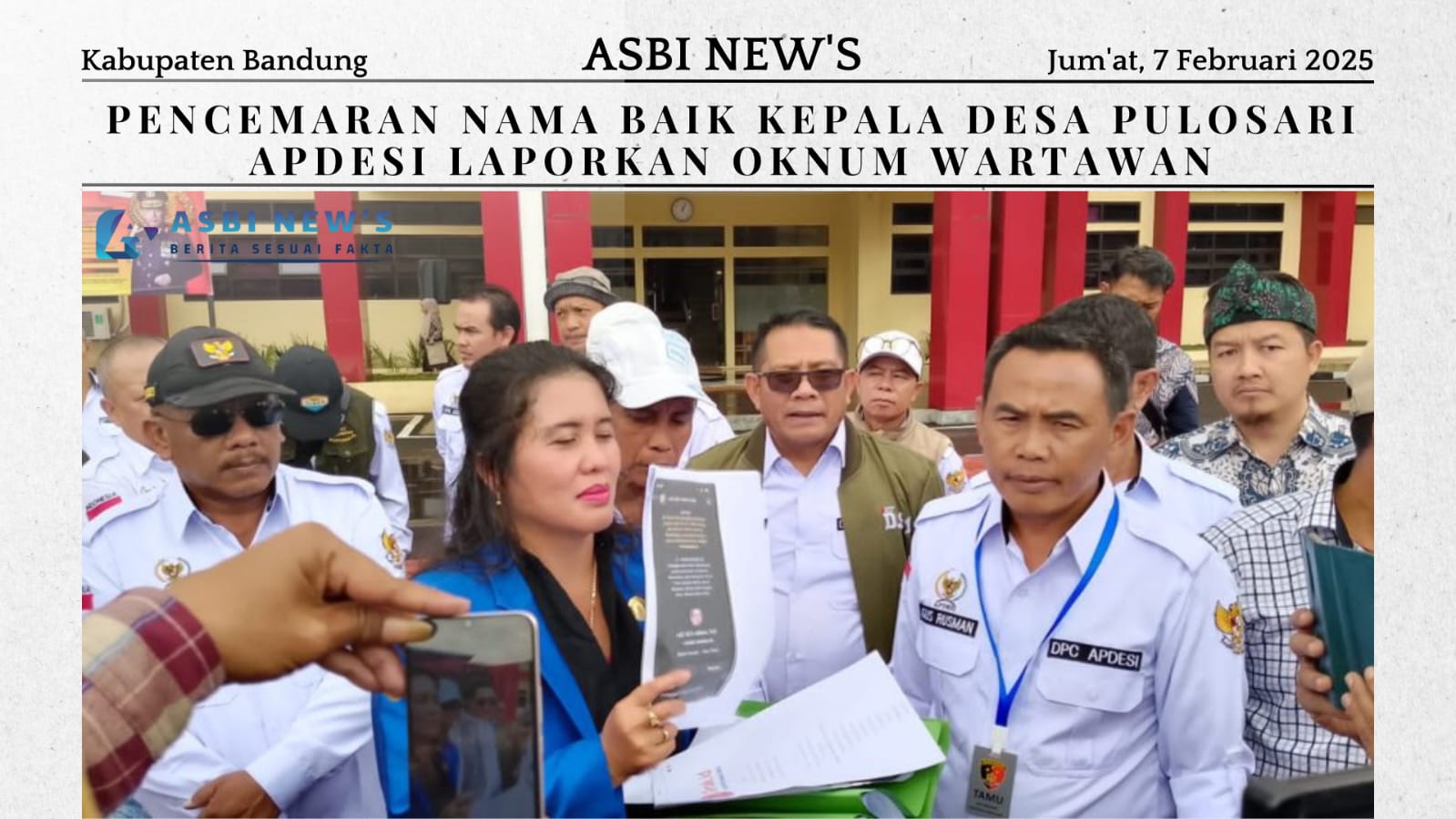 Pencemaran Nama Baik Kepala Desa Oleh Oknum Wartawan