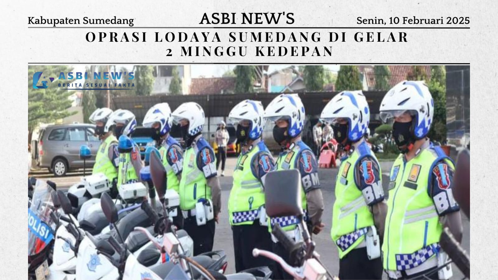 Oprasi Lodaya Sumedang di Gelar 2 Minggu