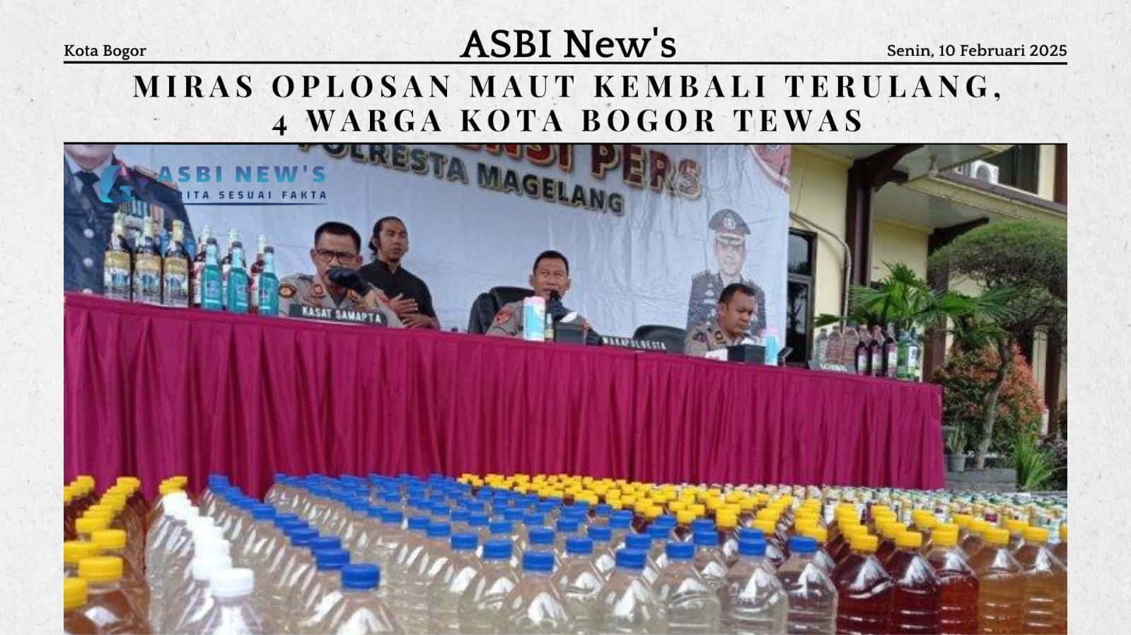 Miras Oplosan Kembali Rampas Korban Jiwa
