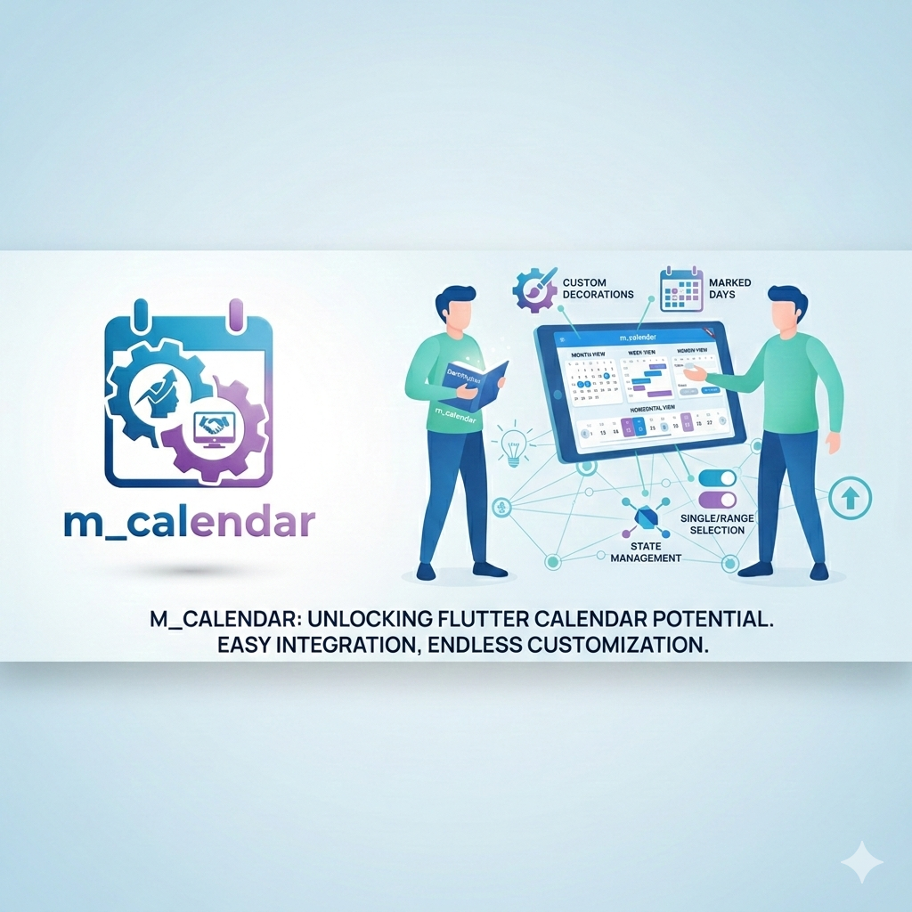 MCalendar- Flutter package