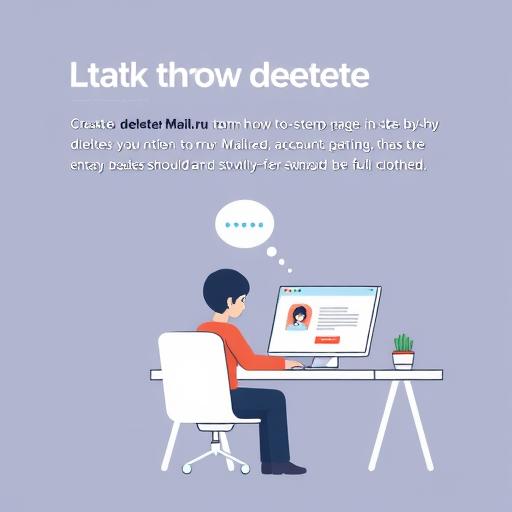 Удаление страницы на Mail.ru: пошаговое руководство