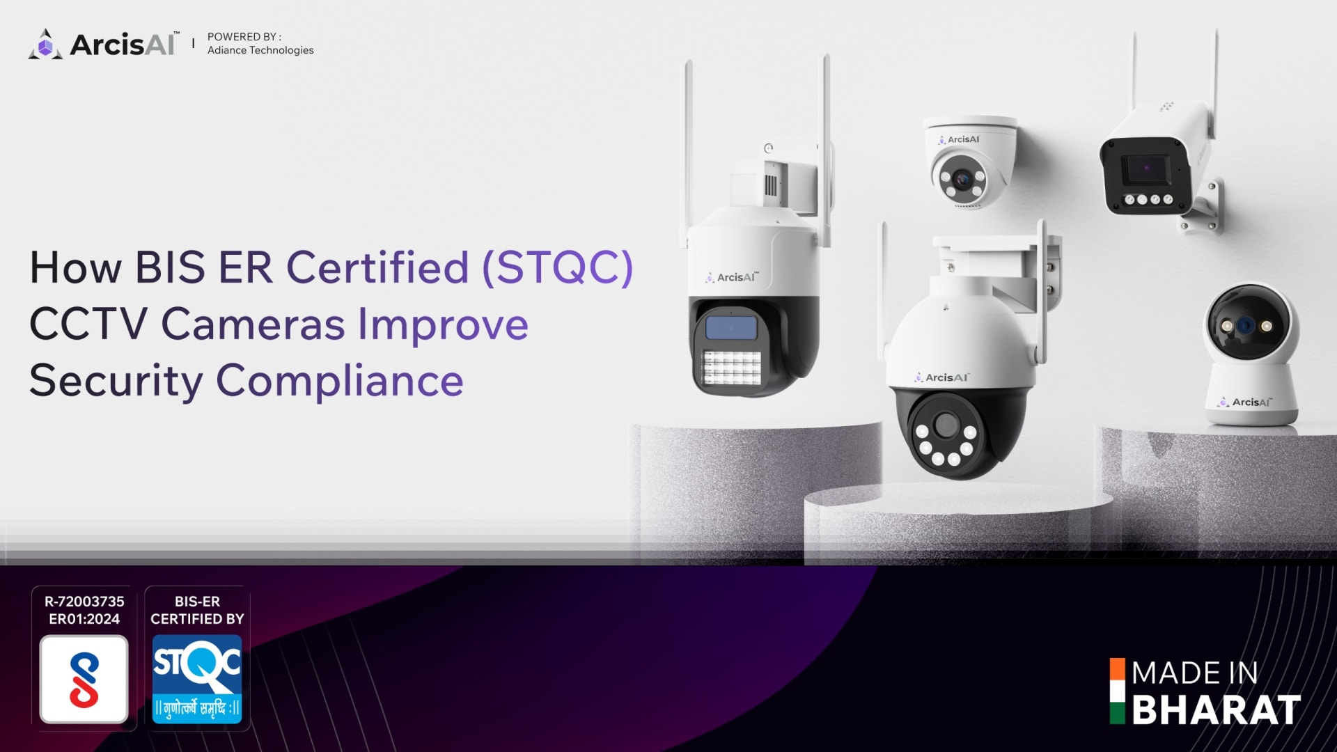 How BIS ER Certified (STQC) CCTV Cameras Improve Security Compliance